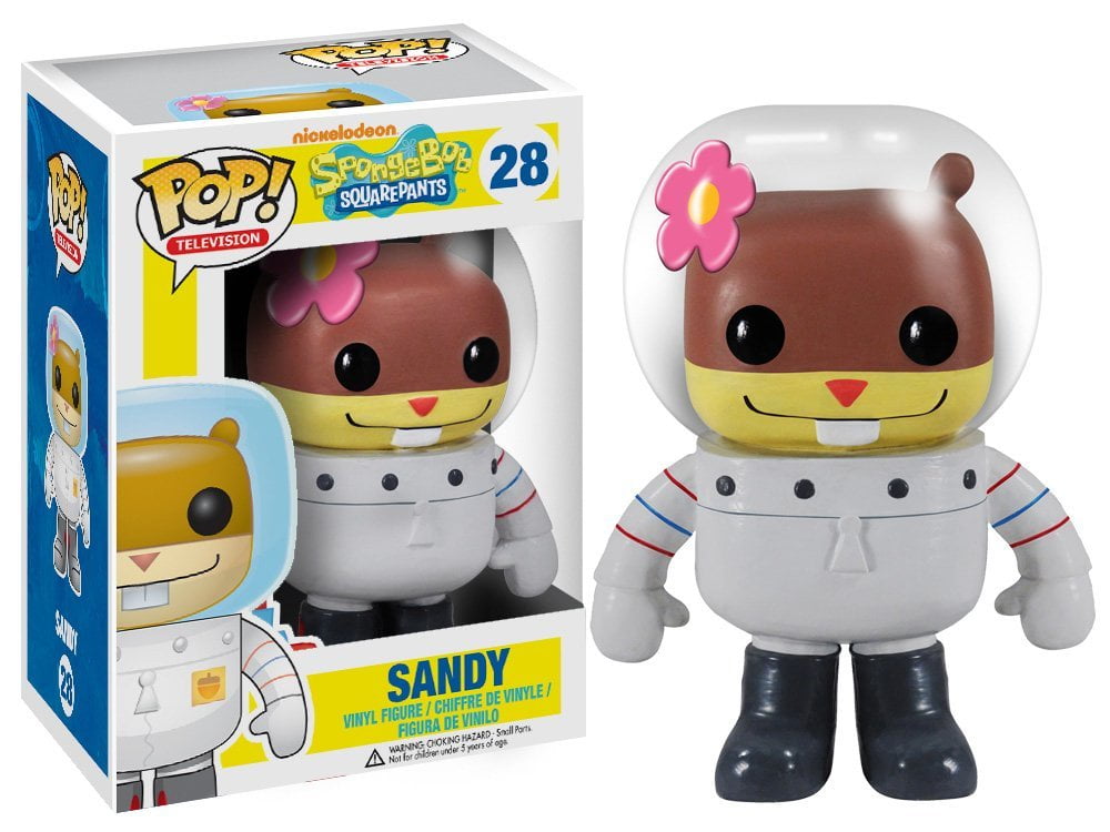 Spongebob Squarepants Funko POP! Television Sandy Vinyl Figure - Walmart.com - Walmart.com