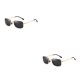 thumbnail image 4 of Sonducket Gafas de sol cuadradas de moda Marco de metal polarizado Gafas plegables a prueba de sol Sombras Visiones nocturnas Viajes de Type1 NO1, 4 of 6
