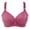 Purple, variant on Bigersell Comfort Bras for Women Sale Push up Bras for Women Plus Size Full-Figure Bra Style B1077 V-Neck Seamless Bras Hook and Eye Bra Closure Women's Plus Size No Show Bras for Women Gray 38BCD