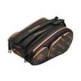 thumbnail image 4 of Mochila de tenis correa multifuncional de hombro ajustable para viajes de campamento Amarillo negro, 4 of 8