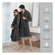 thumbnail image 5 of Bata de Baño Suave, Absorbente y de Secado Rápido, Unisex Real Textil (Gris Oxford, Unitalla), 5 of 6
