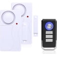 thumbnail image 1 of Alarma de Puertas y Ventanas - Alarma Antirrobo Inalámbrica con Control Remoto, Fácil de Instalar, (Incluye 2 Alarmas y 1 Control Remoto), 1 of 5