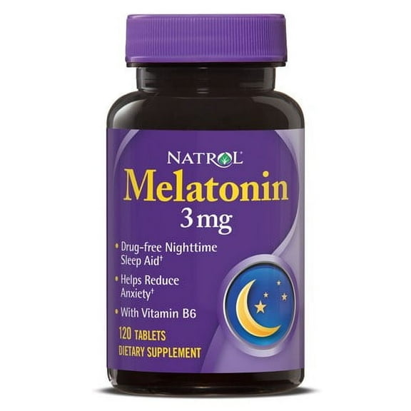 Natrol Melatonin 3mg Tablets, 120 Ct
