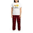 thumbnail image 4 of CafePress - Couples Mac And Cheese Pair Pajamas - Women's Short Sleeve Print T-Shirt and Pants Light Cotton Pajama Set, 4 of 7