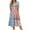 Sky Blue, variant on Fashion A-Line Dress for Women CIENVNSTG Flowy Summer Dress Perfect for Casual Outings or Parties