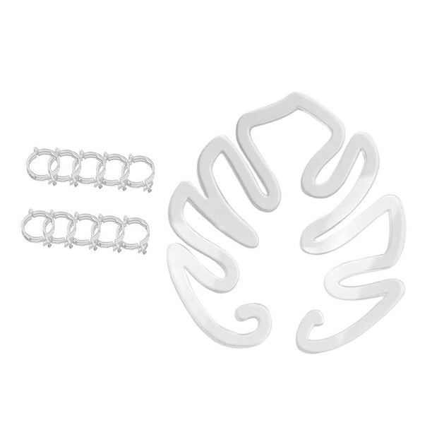 Soporte para plantas Perfecl Oval 13 cm x 14 cm 10 Clips