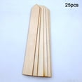 thumbnail image 3 of Placa de flecha de madera sin terminar, adorno para bricolaje, letrero de madera sin pintar para manualidades en madera. 25 piezas 24x3cm, 3 of 7