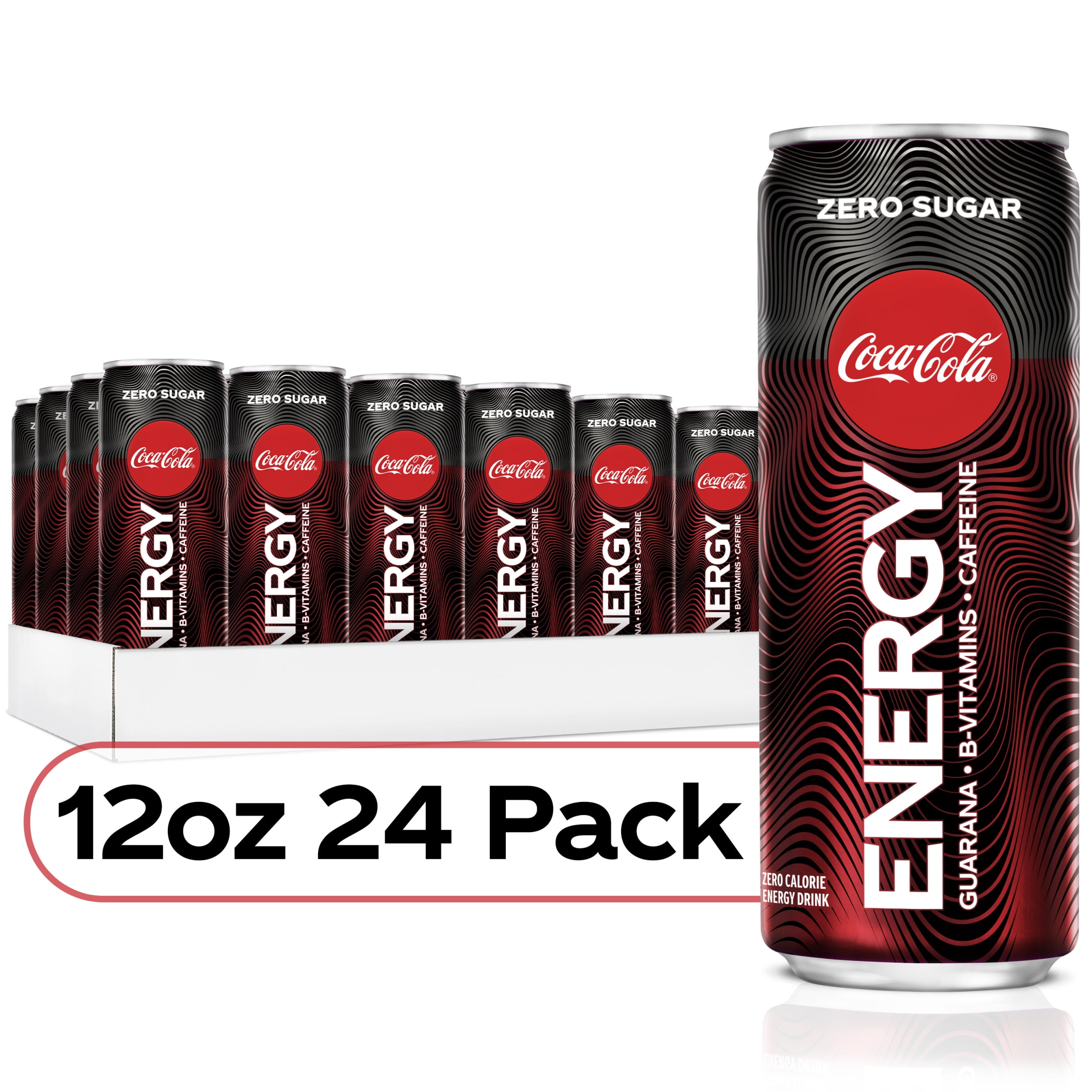 Coke Zero Sugar Energy Coca Cola Flavored Energy Drinks With Vitamin 