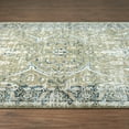 thumbnail image 2 of Abani Savoy Collection Area Rug Mid Century Modern Bedroom Living Room Decor Floor Rug 8 x 10 Blue Green, 2 of 8