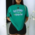 thumbnail image 3 of Playera Blusa De Quererme A Mi Misma Es Mi Revolucion Dia De La Mujer Color Verde Talla Grande Marca Emil SaEs, 3 of 4