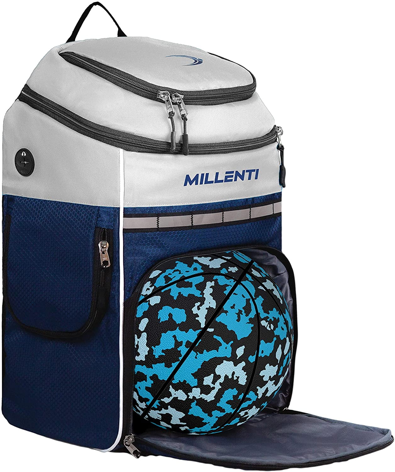 football backpack with boot compartment