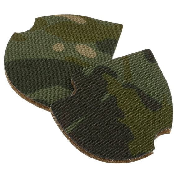 2pcs Headphone Protective Skin Camo Design Lightweight and Convenient Decal Stickers for Outdoor Sports Activities and Workouts