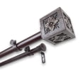 thumbnail image 3 of InStyleDesign  Jocelyn Adjustable Double Curtain Rod, 3 of 5