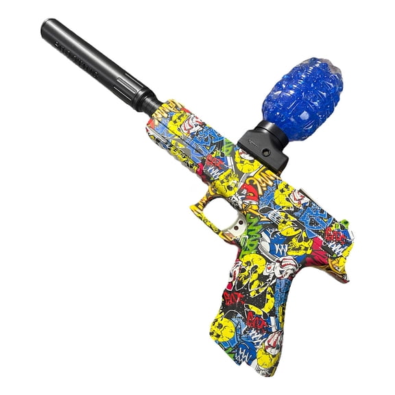 Pistola De Hidrogel Glock Lanzador Electrica Con Bolas