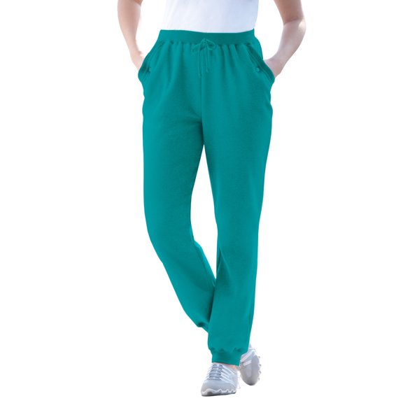 Woman Within Plus Size Tall Better-Fleece Pull-On Jogger Sweatpants