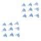 thumbnail image 2 of Paquete de 50 botones de sujetadores Billuyoard Color mezclado Azul Cielo 2Conjunto, 2 of 6