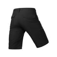 thumbnail image 5 of Domuza Men's Flex Casual Cargo Shorts Lightweight Water Resistant Golf Shorts Stretch Outdoor Work Shorts with Multi-Pocket Black S, 5 of 6