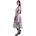 thumbnail image 5 of Moomaya Womens 2-Piece Cotton Printed Kurta With Pants Indian Ethnic Suit Dress, 5 of 7