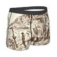 thumbnail image 3 of Disketp Western Desert Cowboys2 Men'S Boxer Briefs,Soft And Breathable Cotton Underwear With Comfortflex Waistband, 3 of 9