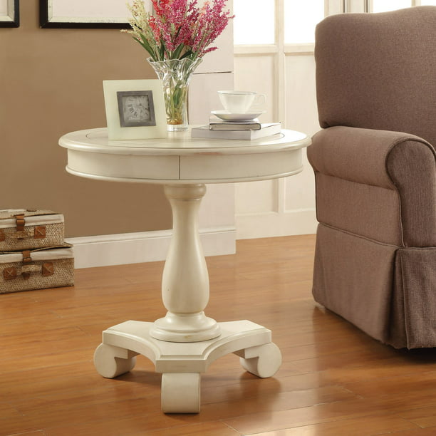 Osp Home Furnishings Avalon Hand, Round Accent Tables