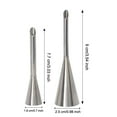 thumbnail image 7 of DALX 2PCS/Set Puff Cake Tip Pastry Cream Butter Stainless Steel Nozzle Decor Baking Piping Tube DIY Kitchen Home, 7 of 7