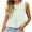 *Green, variant on VBVC Women's Striped Button Down Tank Tops , Ladies' Loose Fit Sleeveless Blouse , Casual Summer Shirts For Women, S-2XL