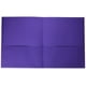 thumbnail image 2 of Carpetas Oxford De Dos Bolsillos, Color Morado, Tamaño Carta, 10 Por Paquete (57583), 2 of 3