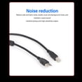 thumbnail image 4 of Microphone Cardioïde USB, Microphone d'Ordinateur USB Filaire Plug And Play Son Net Multifonction Carré pour Conférence, 4 of 8