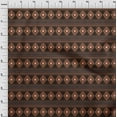 thumbnail image 3 of oneOone Organic Cotton Poplin Twill Fabric Argyle Flame Stitch Print Fabric BTY 42 Inch Wide, 3 of 4