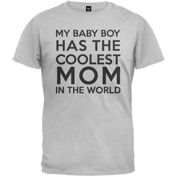 My Baby Boy has the Coolest Mom T-Shirt - 2X-Large