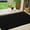 Black, variant on Chenille Absorbent Outdoor Doormat 30" x 20", Washable Muddy Door Mats for Dog Non Slip Indoor Doormat Dog Mat for Muddy Paw Front Inside Doormats for Entryway Grey