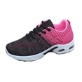 thumbnail image 2 of AJGRHE Womens Sneakers Air Cushion Running Shoes Lightweight Tennis Walking Shoes Mesh Breathable Gym Work Fashion Sneakers Athletic Comfortable Casual Pink 42, 2 of 9
