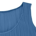 thumbnail image 6 of Aofany Summer Womens Tank Tops U Neck Casual Flowy Sleeveless Shirts Textured Loose Basic Tops for Women, 6 of 7