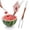 B, variant on 1X Watermelon Scoop,Watermelon Spoon Large,2 In 1 Stainless Steel Fruit Cutter 2024 New Watermelon Slicer Cutter Summer Watermelon Fruit Cutting fork Portable Watermelon Cutter Slicer Tool