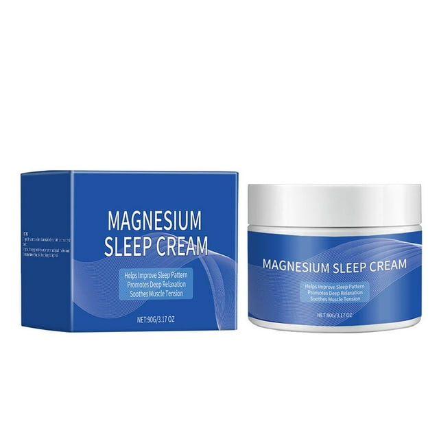 TQEHS Crema de magnesio: ayuda a dormir, aliviar calambres en las piernas, dolores articulares y musculares V4L5