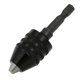 thumbnail image 1 of Adaptador de taladro sin llave, con autobloqueo, para brocas de 0,3-8 mm, color negro, 1 of 5
