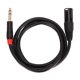thumbnail image 4 of Cable macho TRS a XLR de 6,35 mm Cable flexible antiinterferencias Cable macho TRS a XLR de 20 AWG para amplificadores de micrófono 1,5 m, 4 of 5