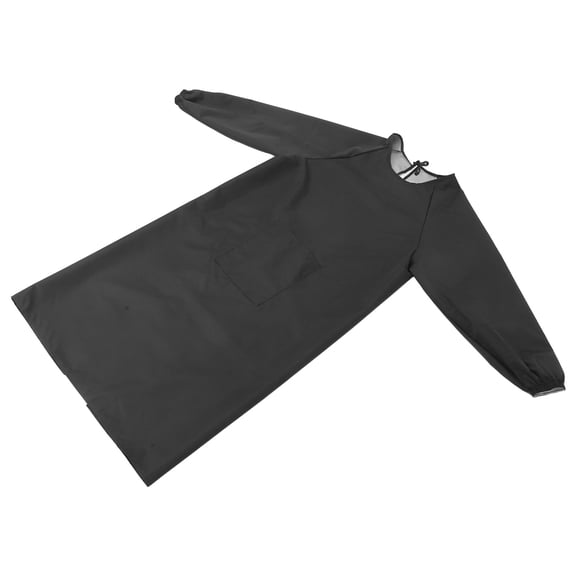 Masteelf Waterproof and Oilproof Long Sleeve Apron for Kitchen Workwear with Pockets Long Sleeve Waterproof Apron With Painting Apron Housekeeping Apron