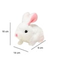 thumbnail image 4 of Juguete eléctrico de conejo, peluches parlantes, peluches para bebés (blanco) Hugtrwg libre de BPA, 4 of 9