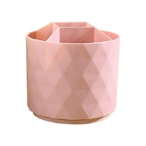 chaungfeng Desk Organizer,Sparkling Diamond-like Pen Holder for Desk Rotating Office Accessories,Pencil Cup with 5 Compartments Storage Box Caddy for Office,Home,Art Supply (4.72"x5.51")