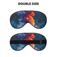 thumbnail image 2 of Fuzoiu Modern Art Red And Blue Colors Print Sleep Masks,Eye Masks with Adjustable Strap for Sleeping,Night Eye Shade for Women Men,Eye Cover for Full Night's Sleep, Travel and Nap, 2 of 7
