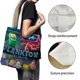 thumbnail image 3 of Plankton: The Movie Bolso de tela con estampado de lienzo para mujer, bolsa de compras reutilizable y estética, con cremallera interior, regalo para mujer,40*40cm., 3 of 6