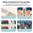 thumbnail image 3 of Alpaca Travel Portable Square Display Case: Earring and Necklace Organizer - Ideal for Girls and Women, 3 of 6