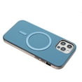 thumbnail image 4 of Allytechgroup iPhone 12 Pro / 12 6.1" Case with Magnetic Ring, Compatible with Magsafe Slim Back Cover Flannel Inner Lining Shockproof Protective Phone Case for Apple iPhone 12 Pro / 12, Lightblue, 4 of 6