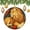 Pattern-3, variant on Christmas Ornament FOREST ANIMALS LION Floral Double Sided Porcelain 3 Inch Watercolor Woodland Animal Holiday Ornament for Home Christmas Tree Decor for Family Friend