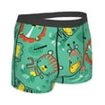 thumbnail image 3 of Naloa Funny Animals in Jungle Print Mens Underwear - Boxers for Men, Classic Briefs for Men, 3 of 9