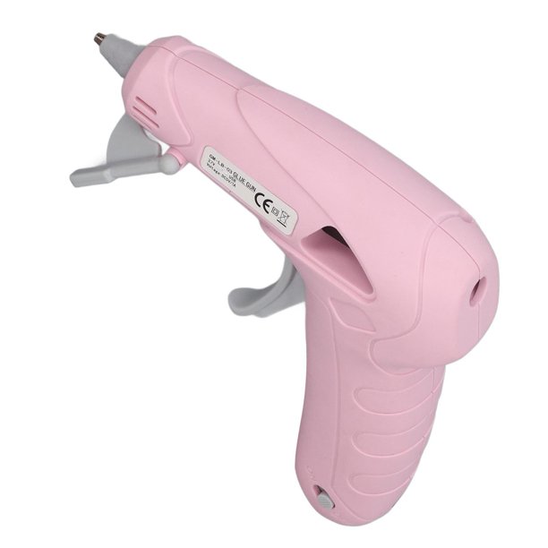 Pistola De Pegamento Caliente Inalámbrico Portátil, Pistola De Mini Pegamento Recargable USB Y 30 Palos Con 1 Estera Y Caja, De 1.5 A 2 Horas De Uso Continuo, Para Manualidades