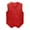 Red, variant on 5 Packs Unisex Waiter Uniform Vest Bartender Waitress Botton Workwear with Pockets for Men Women-Yellow-S