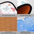 thumbnail image 2 of 2-Piece Kitchen Mat Set Non Slip Washable Floor Mats Decorative Rugs for Kitchen Sink Laundry Spring Butterflies and Flowers, 2 of 7