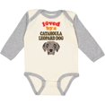 thumbnail image 3 of Inktastic Catahoula Leopard Dog Gift Boys or Girls Long Sleeve Baby Bodysuit, 3 of 5